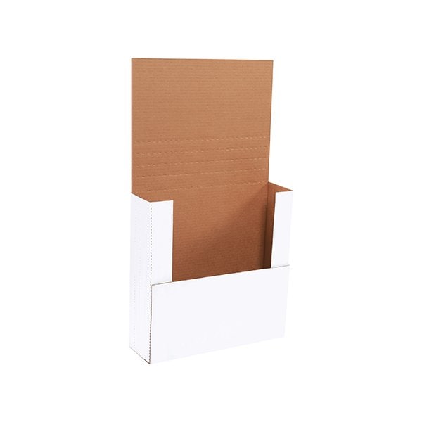 Bsc Preferred 14 x 14 x 4'' White Easy-Fold Mailers, 50PK BUY00014612 - main